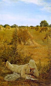 Sir Lawrence Alma-Tadema : Ninety-Four Degrees in the Shade